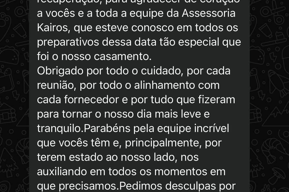 Feedback de milhões