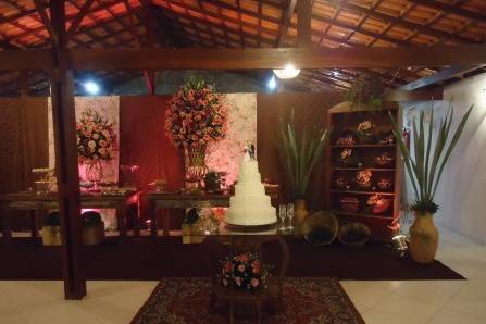 Decoração do casamento