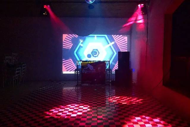 Telão e Iluminação