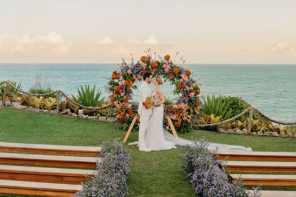 Casar de frente ao mar