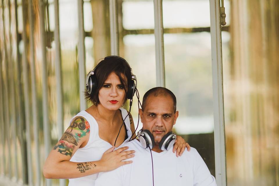 O casal married Djs