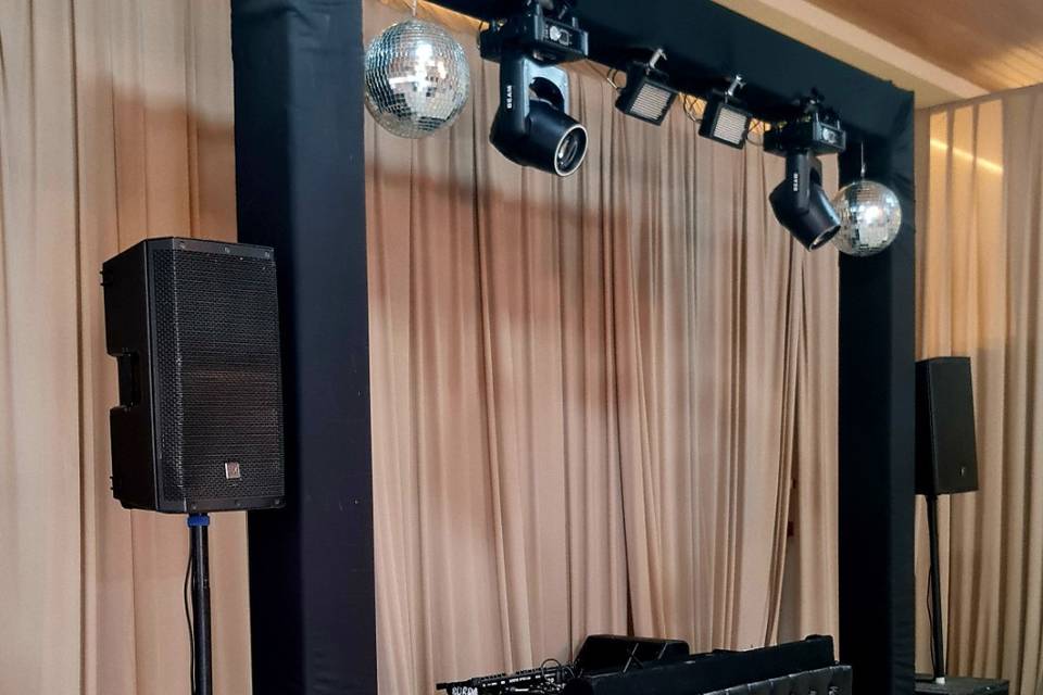 Pista de dança trave