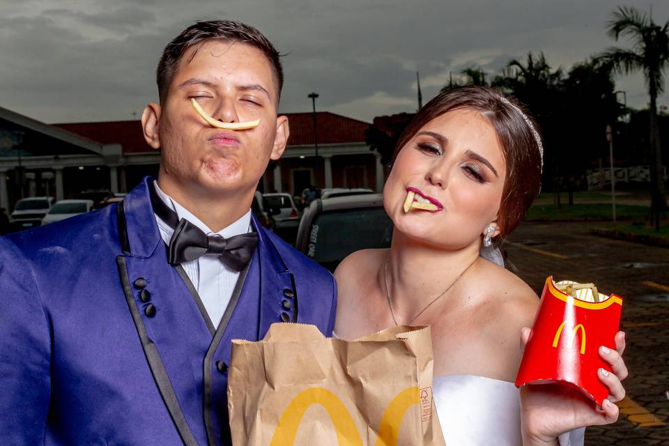 Casal mc donalds