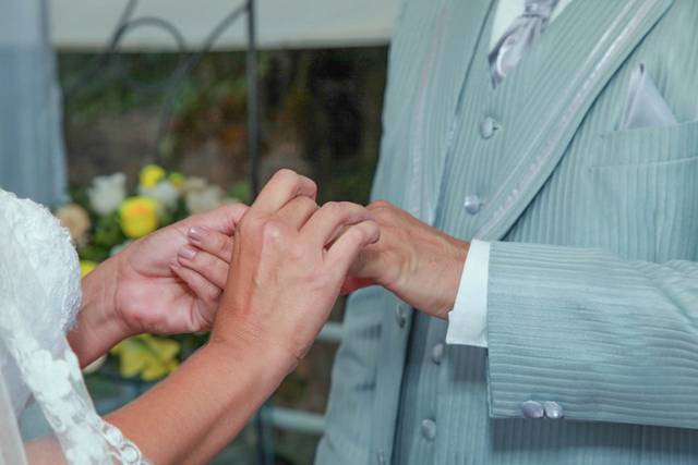 Troca das Alianças - Cerimonia