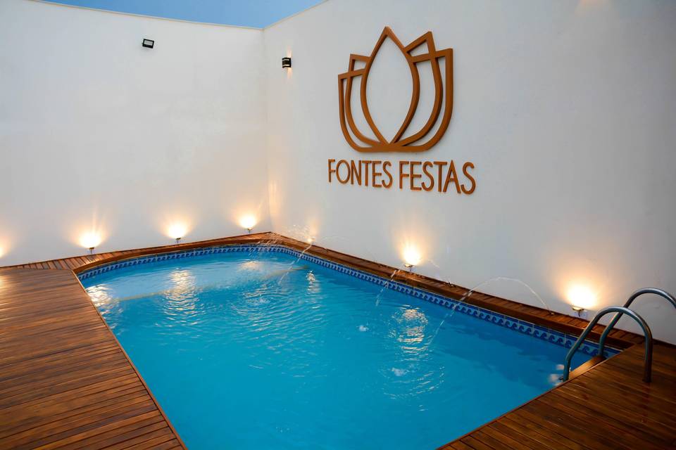 Piscina da Suite Fontes