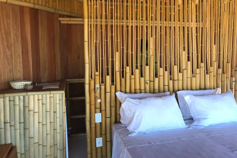 Detalhes em bambu