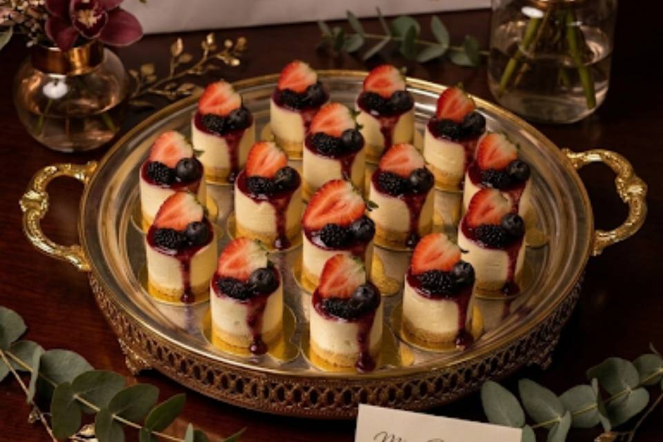 Mini Bavaroise cheesecake