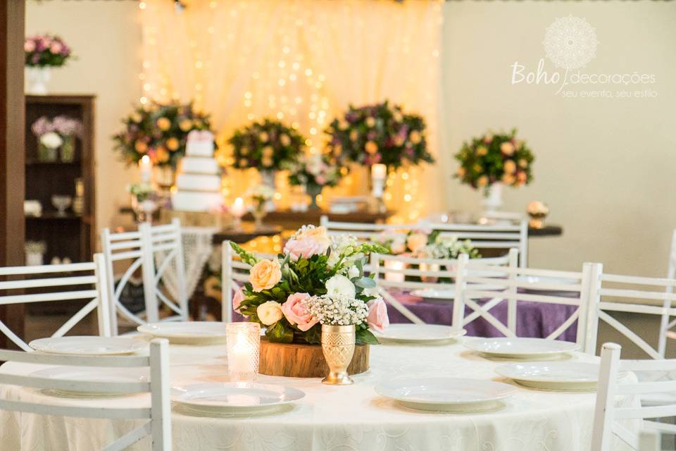 Casamento - Boho Decorações