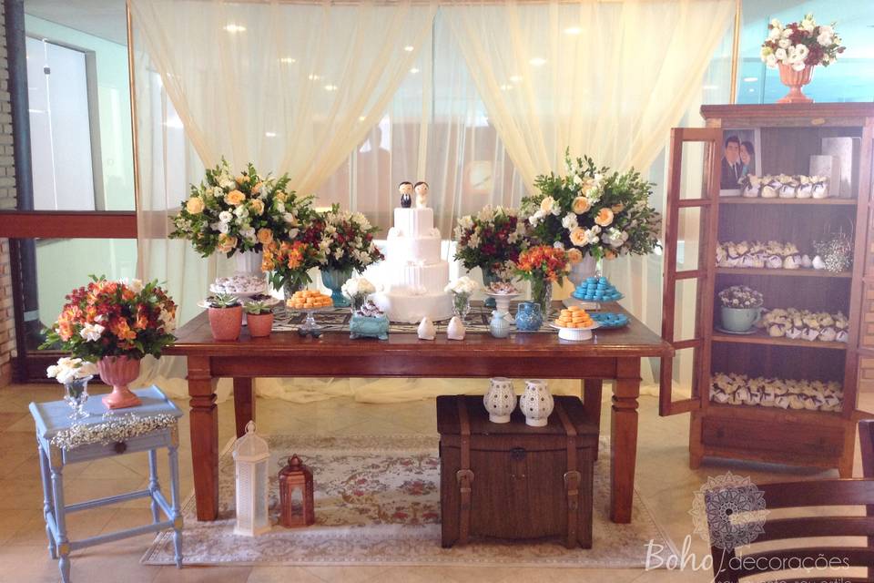 Casamento - Boho Decorações