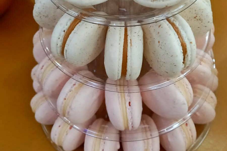 Torre de macarons 4 andares