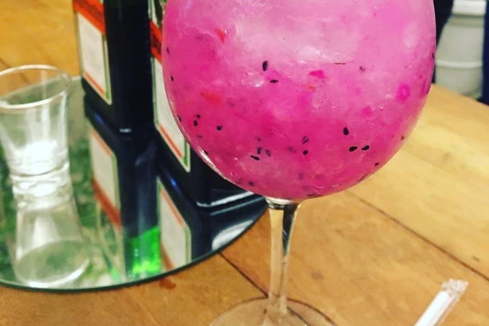 Pitaya com cramberry