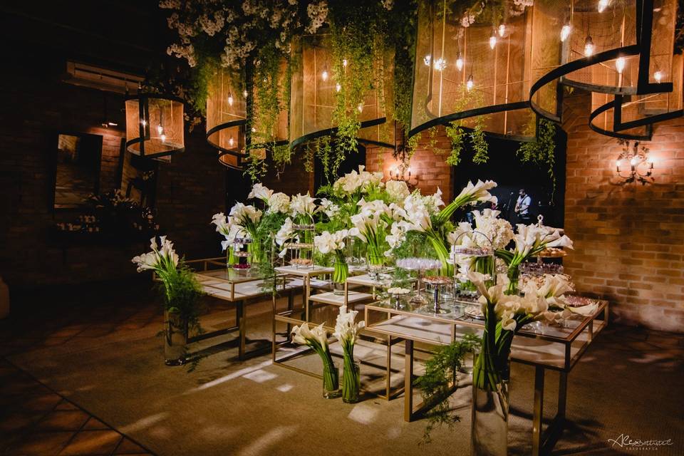 Momento especial de casamento,
