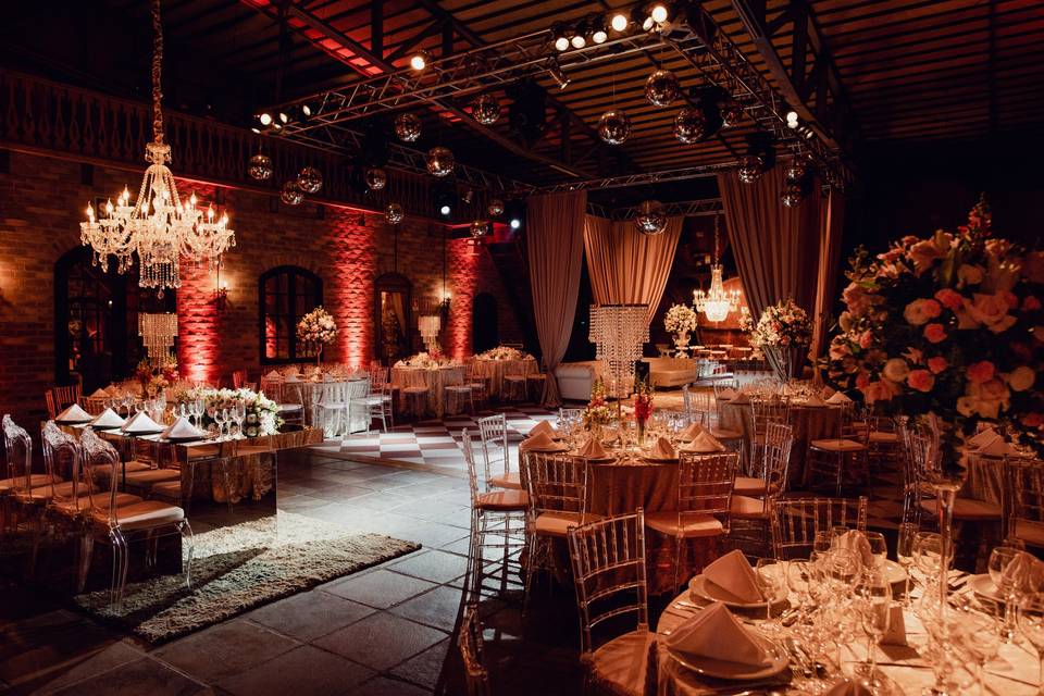 Momento especial de casamento,