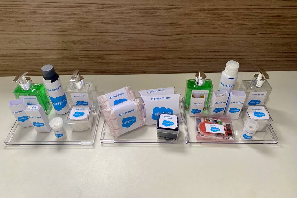 Kits de toilette personalizado