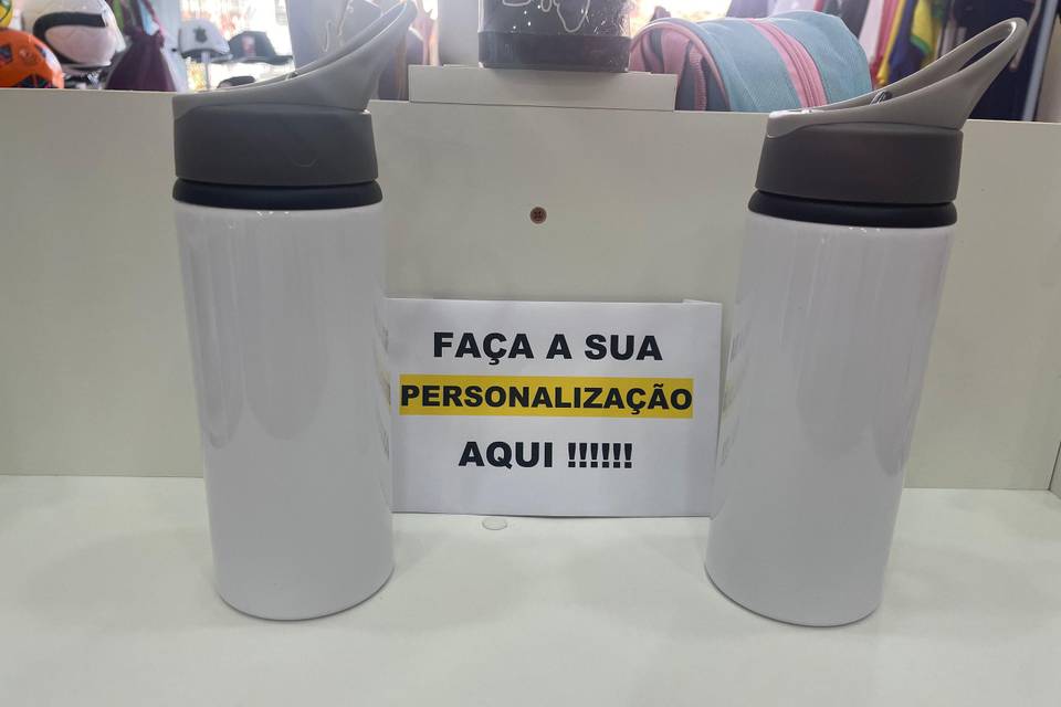 Garrafa térmica retrátil