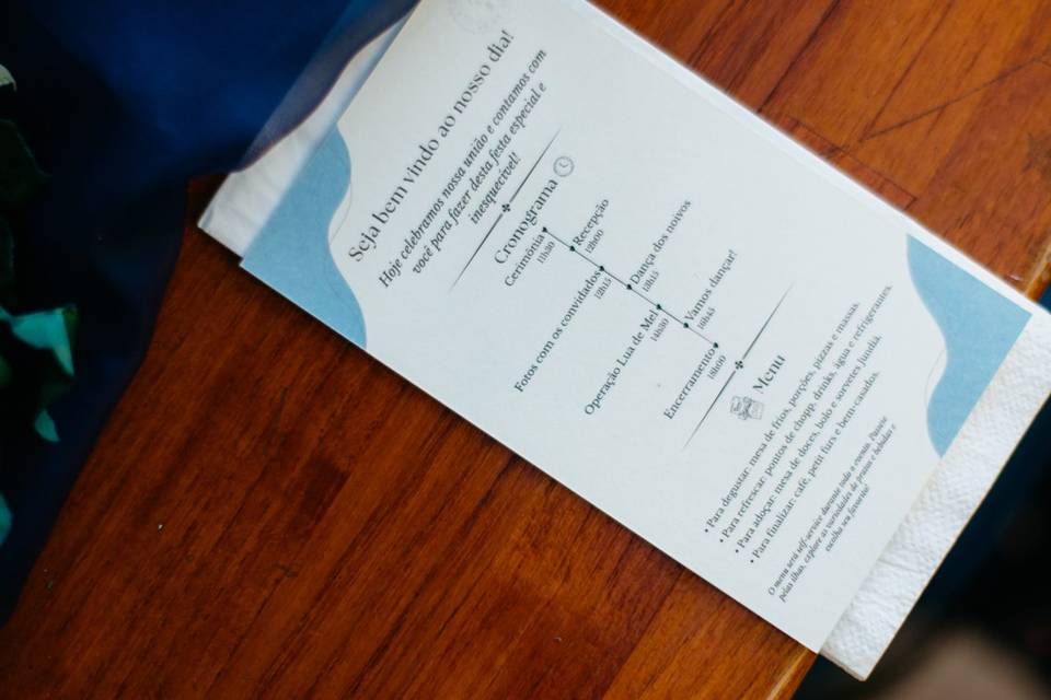Detalhes da papelaria