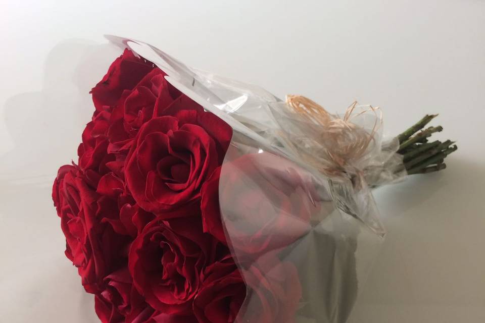 Buque de rosas vermelhas
