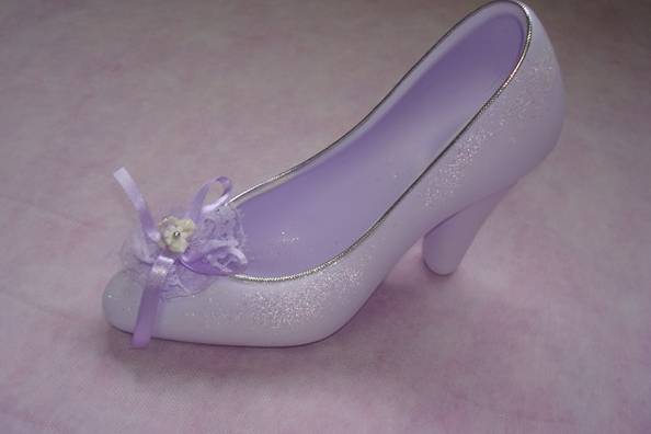 Sapato em gesso