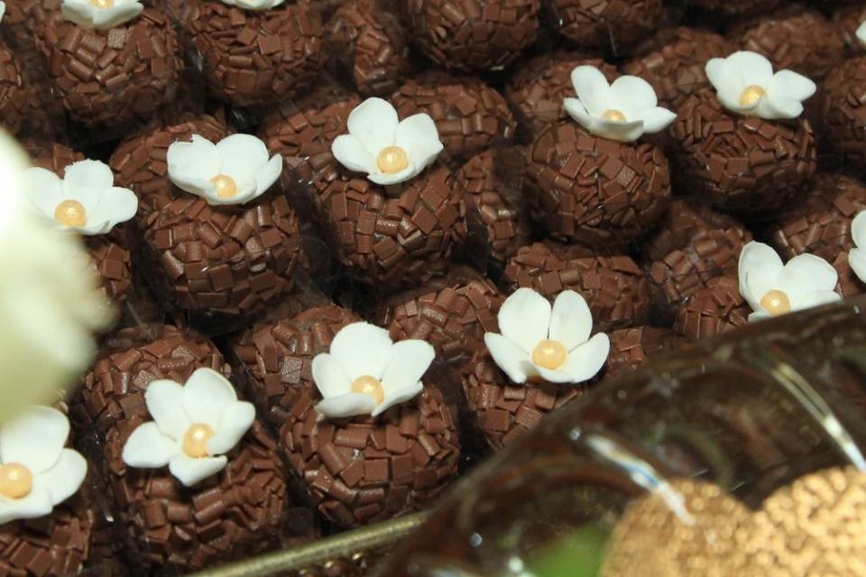 Brigadeiro flor