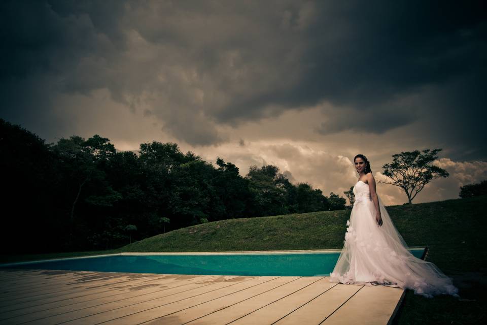 Sessão Trash the Dress