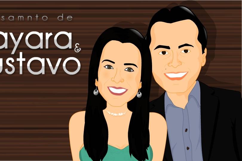 Cartoon de Casamento