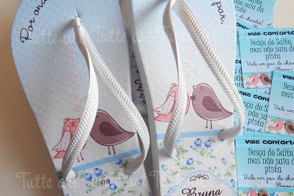 Chinelo personalizado