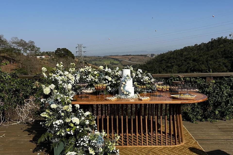 Mesa do bolo