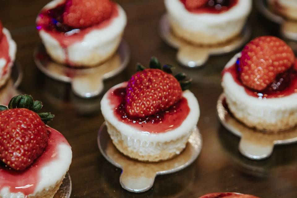 Cheesecake frutas vermelhas