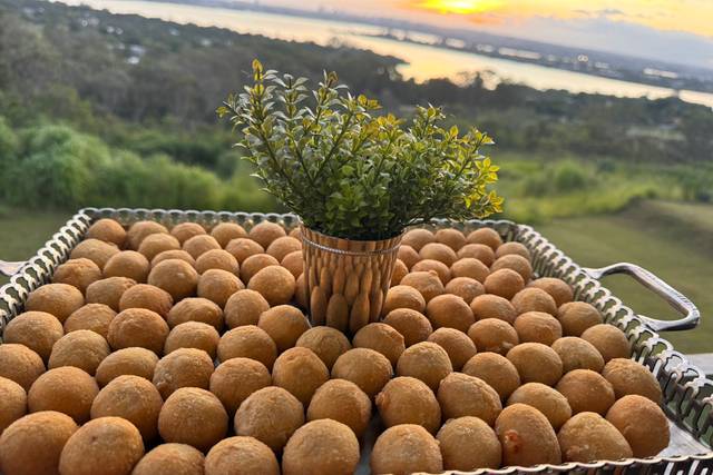 Bolinhos costela com mandioca