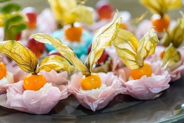 Trufas com physalis