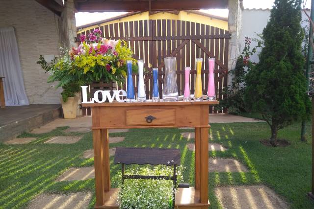 Cerimônia ao ar livre