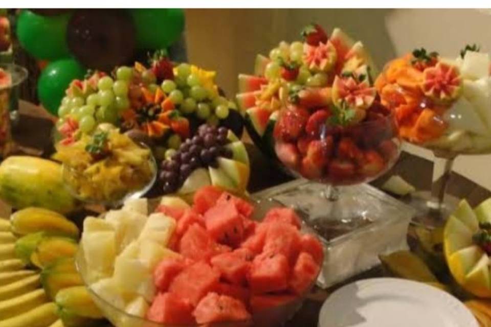 Mesa de frutas