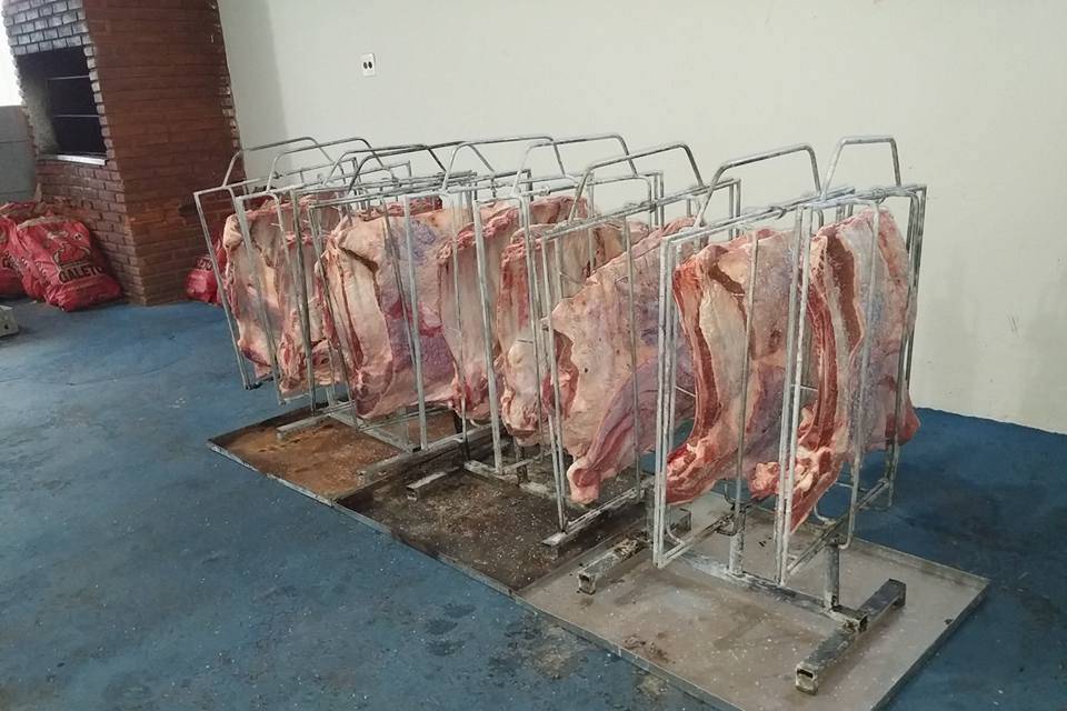 Várias costelas de chão