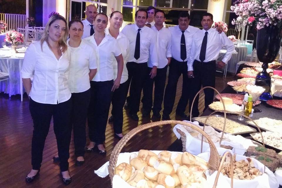Equipe de garçom