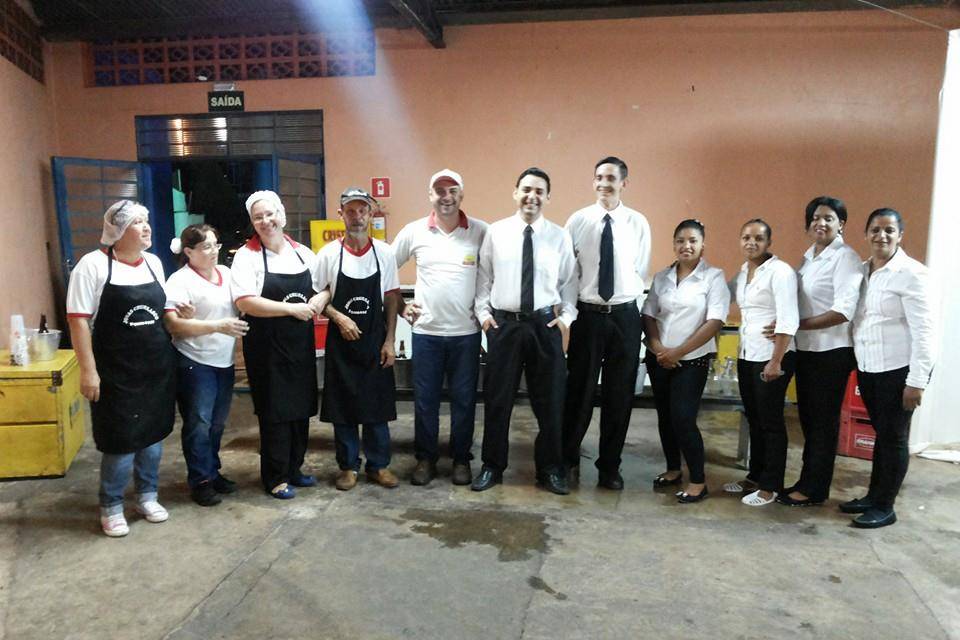 Equipe de garçom