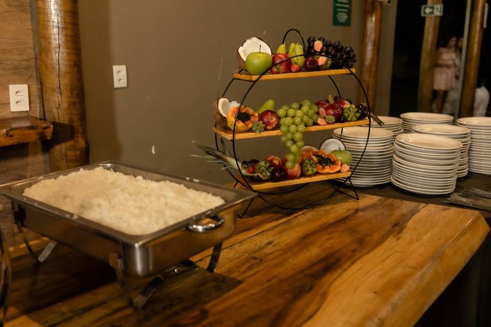Pirâmide de frutas