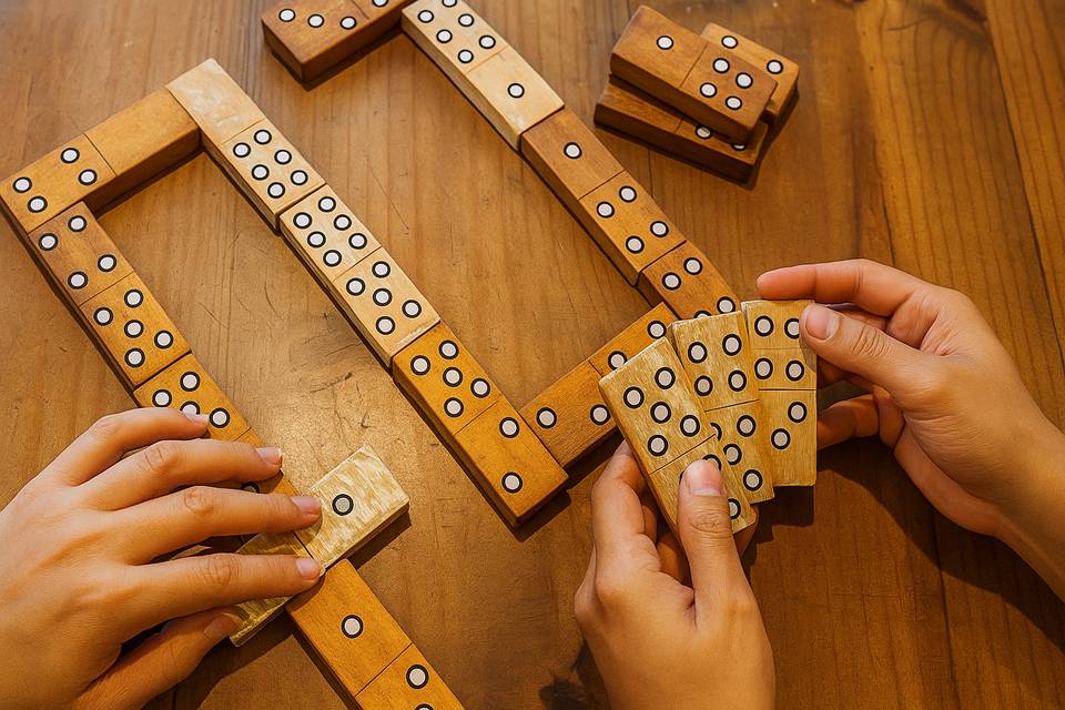 Dominó, jogo gigante