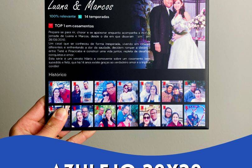 Azulejo Modelo Netflix