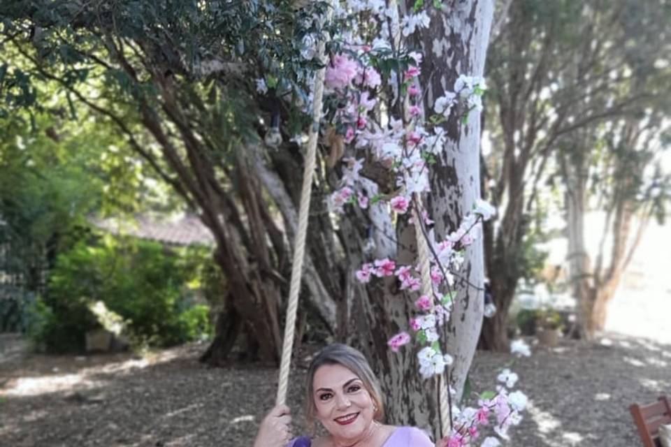 Vestido madrinha lilas