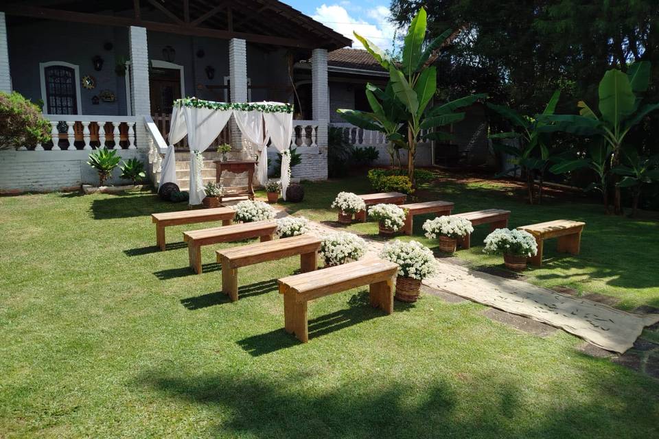 Casamento rústico lindo