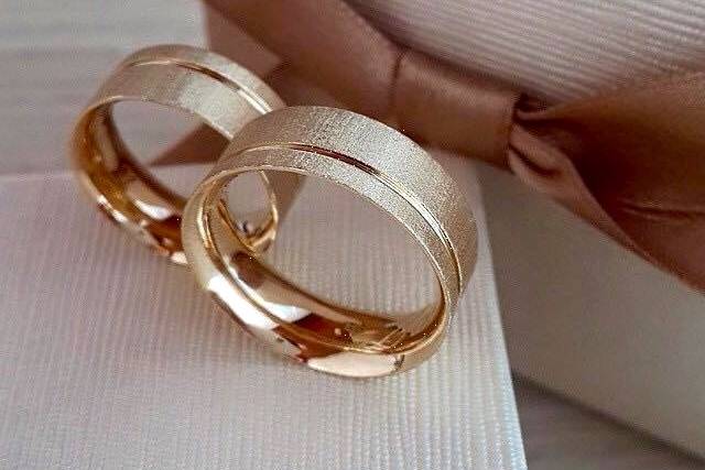 Aliança em ouro18k