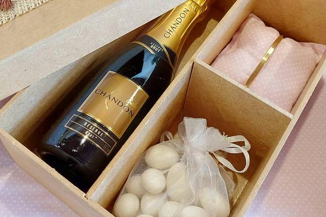 Convite Rústico para Padrinhos