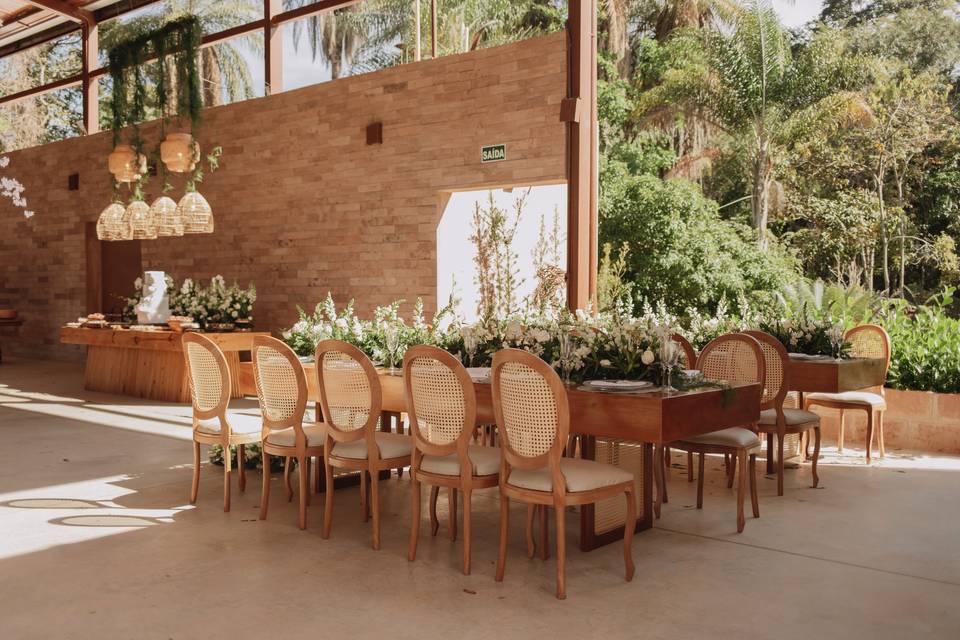 Espaço decorado