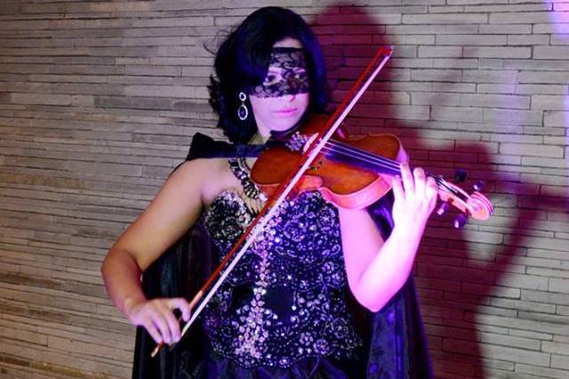 Violinista Baile de mascaras