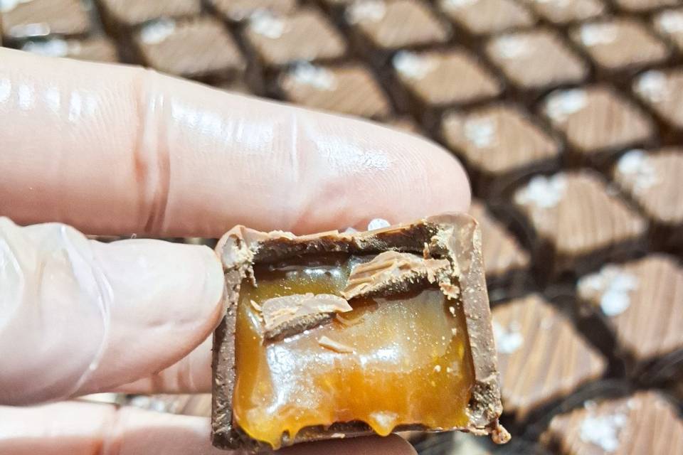 Bombom Caramelo Salgado