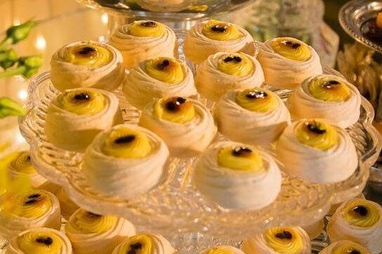 Mini pavlova de maracujá