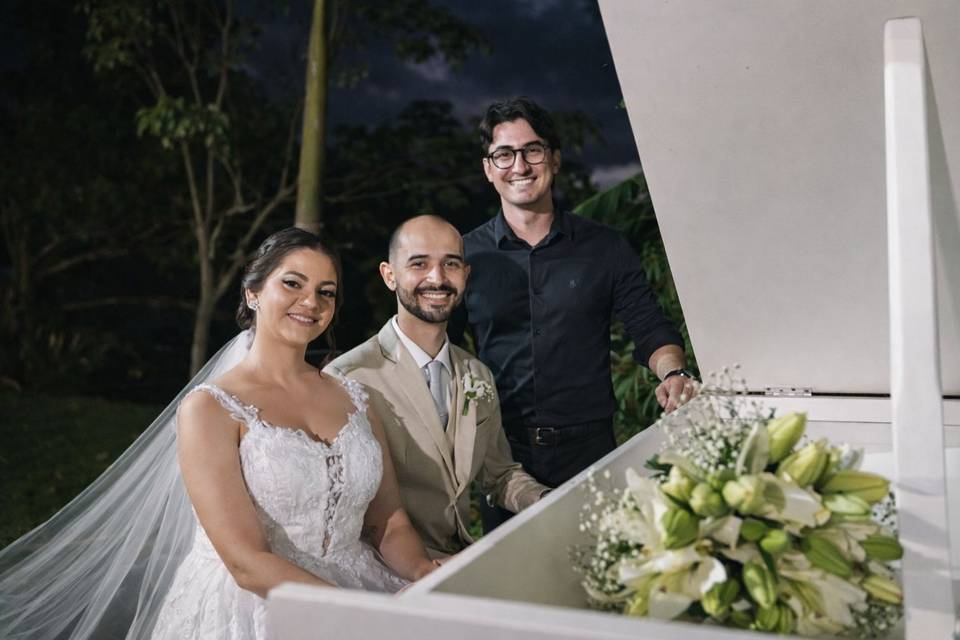 Cerimônia com o piano