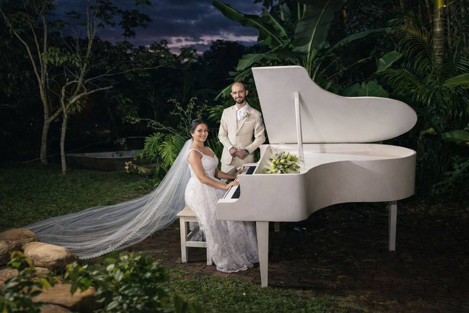 Fotos no piano