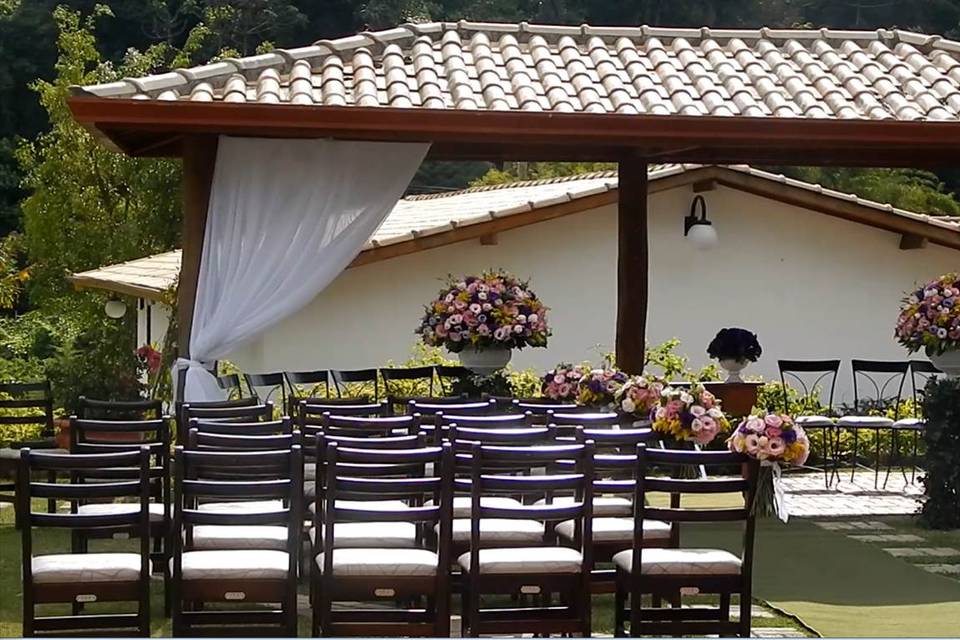 Casamento campestre evergreen