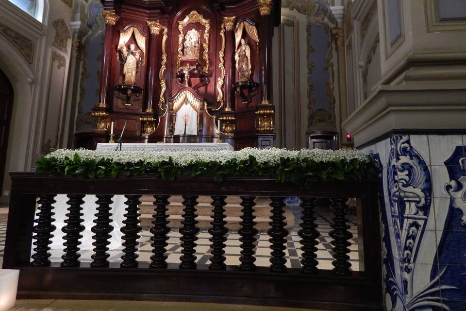 Decoração do altar